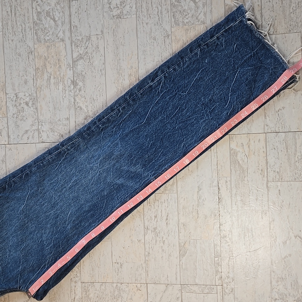 GRLFRND The Cassidy Straight Leg Blue Jeans Size 25 - Picture 14 of 16
